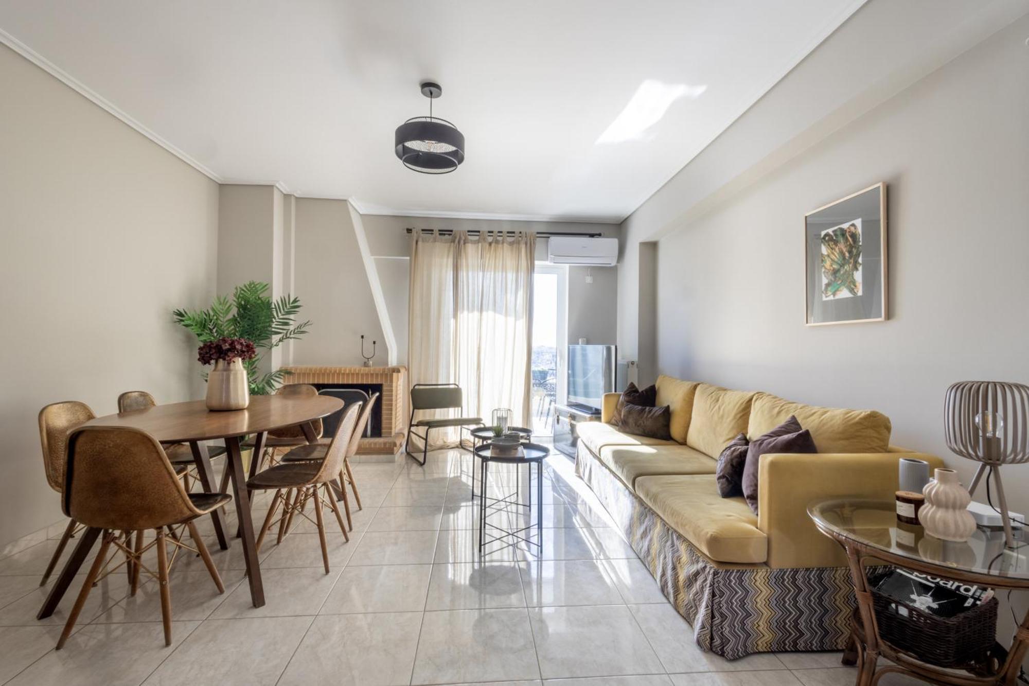 Renovated 3 Bedroom Apt With Acropolis View 雅典 外观 照片